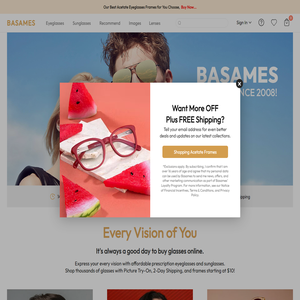 Buy Prescription Glasses | Basames Glasses